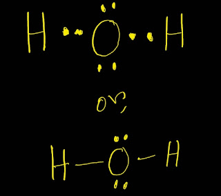 Best lewis structure for H2O