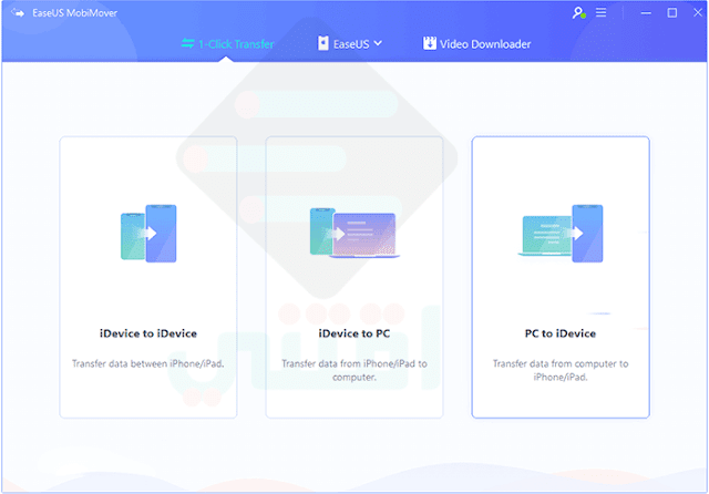 كيفية إستخدام برنامج EaseUS MobiMover