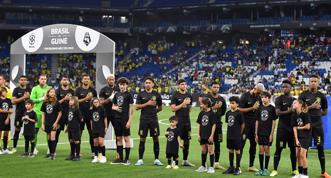 Why did Brazil wear black jerseys for the first time? Explaining reason for  shirt, kits for Guinea friendly