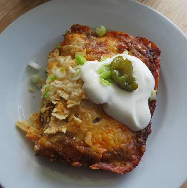 Tortilla Chip Enchiladas