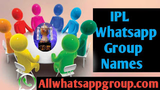 IPL Whatsapp Group Names