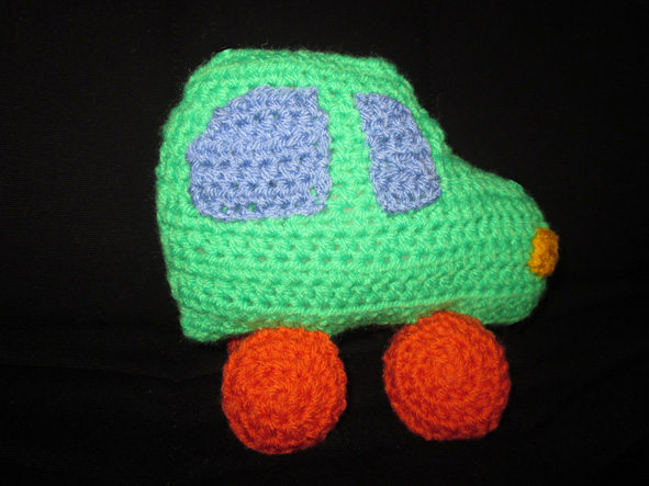 Amigurumi coche