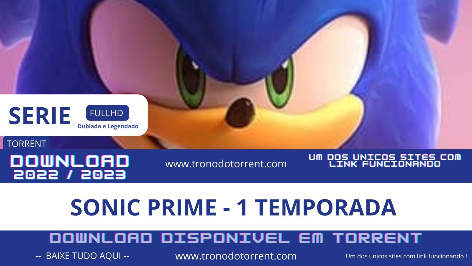 Sonic Prime 1ª temporada ( 2022 ) Serie completa torrent | 1080p | Dual audio e Legendado