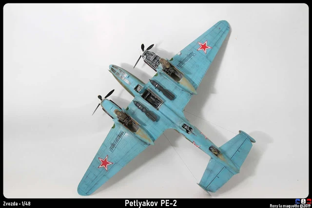 Maquette du Pe-2 de Zvezda au 1/48