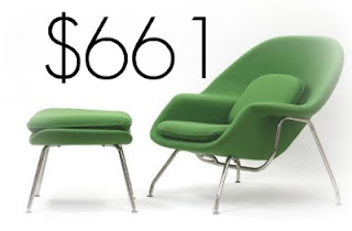 laurendy: Knock It Off - Knoll Womb Chair & Ottoman