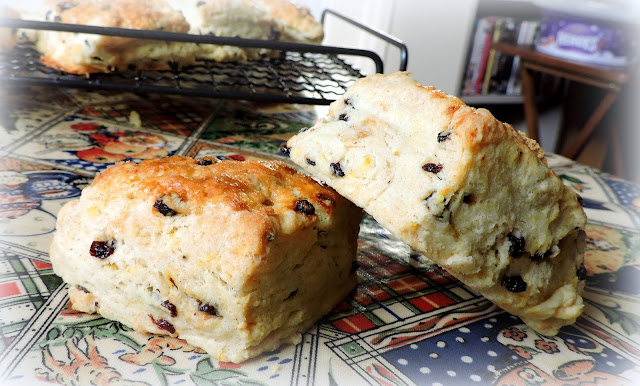 Orange and Currant Scones