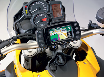 2009 BMW F800GS dashboard