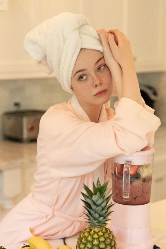 Elle Fanning Featured for WSJ Magazine - July 2020