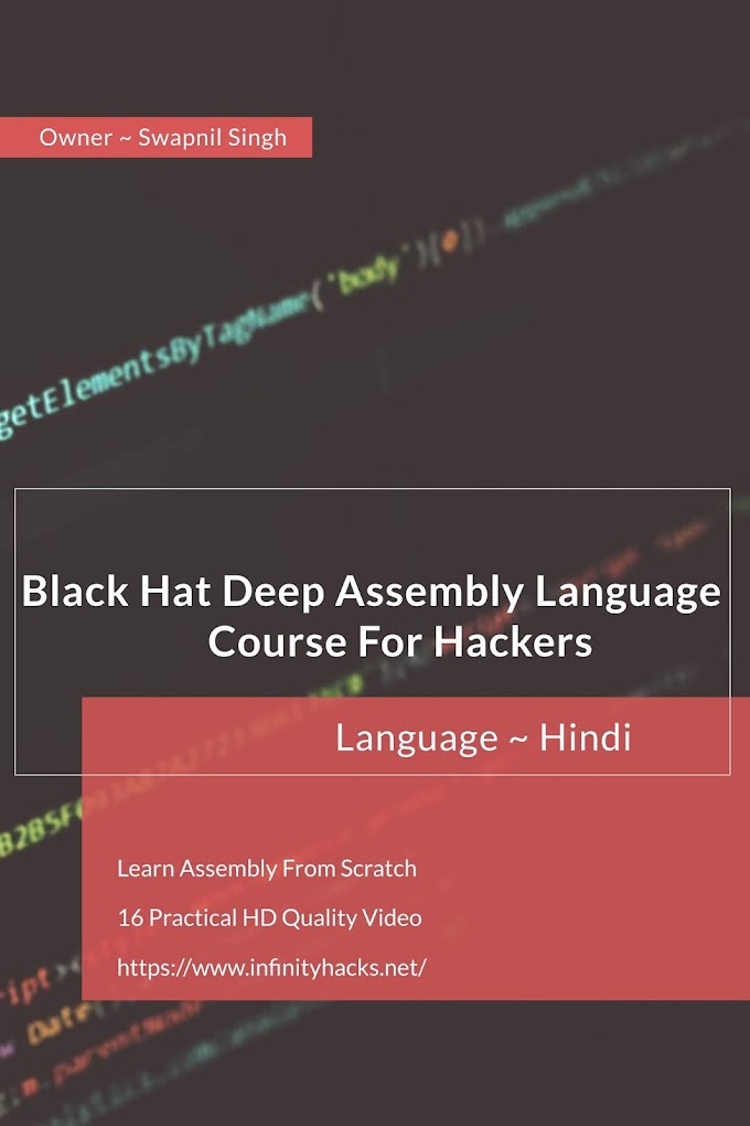 BLACK HAT LEARN ASSEMBLY LANGUAGE FROM SCRATCH COURSE FOR HACKERS