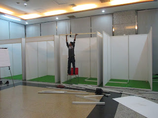  Jual Sewa Partisi Pameran R8, Stand, Booth, Panel Foto, Fitting Room, Sekat Partisi, Meja dan Lemari Partisi