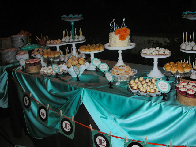 And my favorite spot of the weddingthe Dessert Table