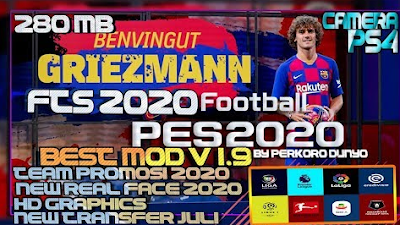 FTS 20 Mod PES 2020 Best Mod v1.9