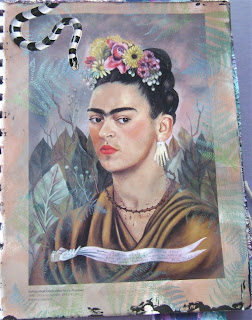 Frida with Ferns