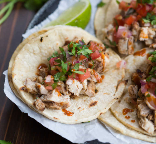 GRILLED CHICKEN STREET TACOS #tacos #chicken #dinner #easy #recipes