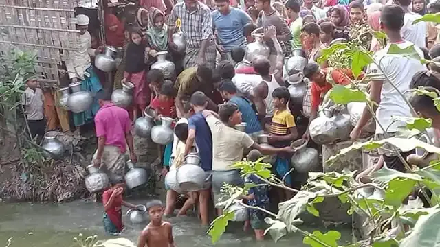 ৪০ ঘন্টায়ও পুরো সচল হয়নি পল্লীবিদ্যুৎ, জেনারেটরই সুপেয় পানির ভরসা