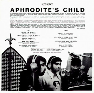 APHRODITE'S CHILD - END OF THE WORLD [Rain And Tears] (1968) back