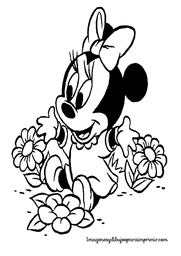 Imagenes Minnie Bebe Para Colorear Colorear Dibujos Letras Actividades Infantiles Imagenes Minnie Bebe Para Colorear Colorear Dibujos Letras Actividades Infantiles