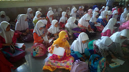 Ratusan Pelajar SD/SMP/SMK Ikuti Sanlat Ramadhan 1435 H di Masjid Agung Cianjur