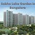 Spacious Apartments with a Brilliant View from Sobha Lake Garden in Bangalore 