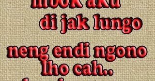 Baru 62 Kata Kata Orang Jatuh Cinta  Bahasa  Jawa 