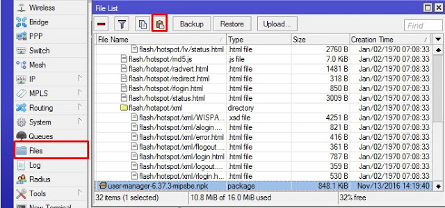 Cara Install dan Seting User Manager Mikrotik