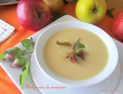 Vichyssoise de manzanas