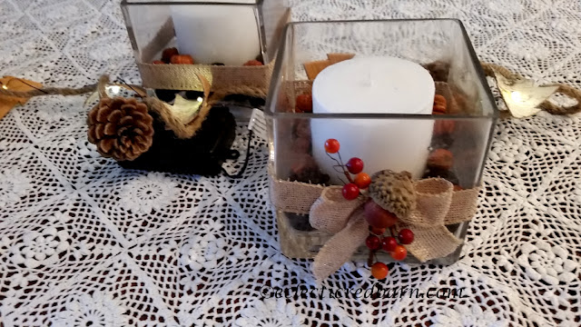 Vintage Bowls as Centerpiece. Share NOW. #centerpiece #decorating #thanksgiving #eclecticredbarn