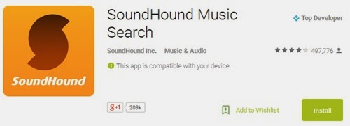  Mengetahui judul lagu yang sedang kita dengar sanggup dilakukan dengan memakai aplikasi 3 Aplikasi Android Terbaik Untuk Megetahui Judul Lagu