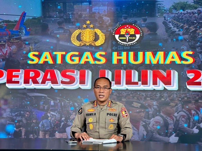 Update Operasi Lilin 2024, Polri :  Situasi Lalu Lintas dan Kamseltibcarlantas Hari ke Tujuh 