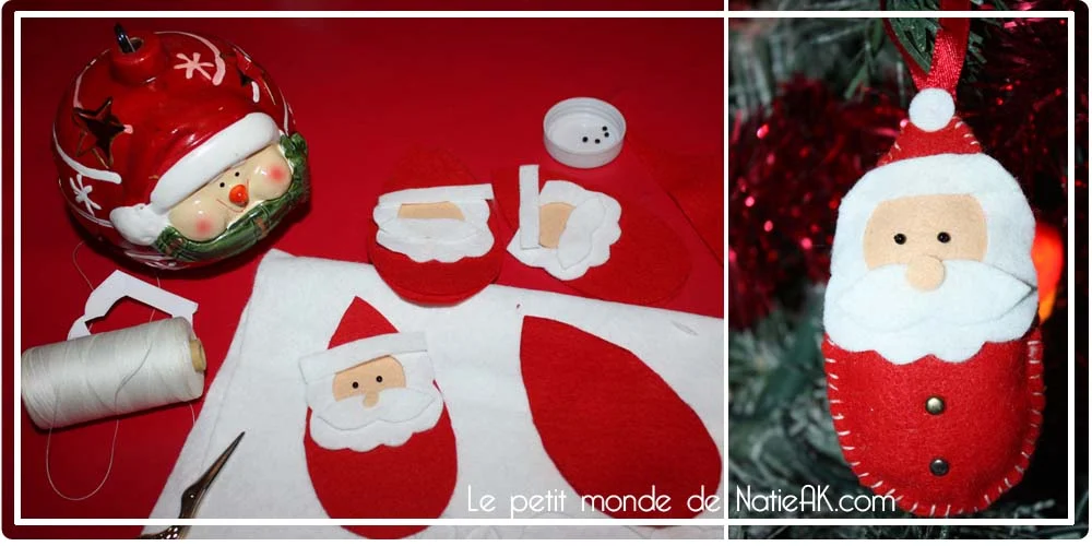 déco Noël feutrine faire soi-même