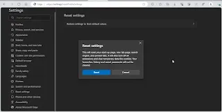Langkah-Langkah Reset Microsoft Edge PC Untuk Mengembalikan Pengaturan Awal