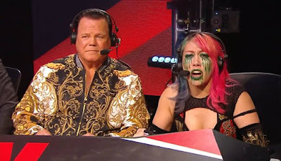 WWE Raw performance centre asuka Commentary Raw Jerry Lawler