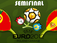 Laga Semifinal Euro 2012 : Portugal vs Spanyol