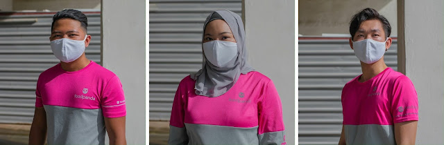 UNIQLO Hadiahkan 13,000 Keping "AIRism Mask" Kepada Rider Foodpanda