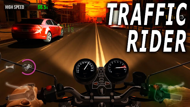 Download Traffic Rider v1.1.2 Mod Unlimited Money Apk Terbaru