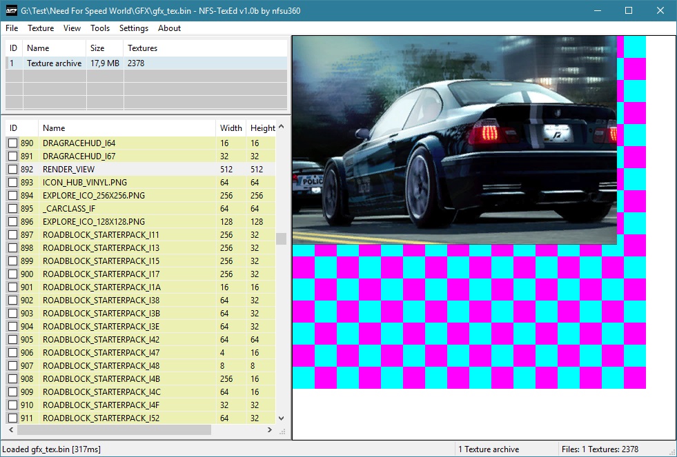 do nfs texed 0.9.1