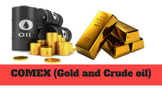 COMEX(Gold and Crude oil)