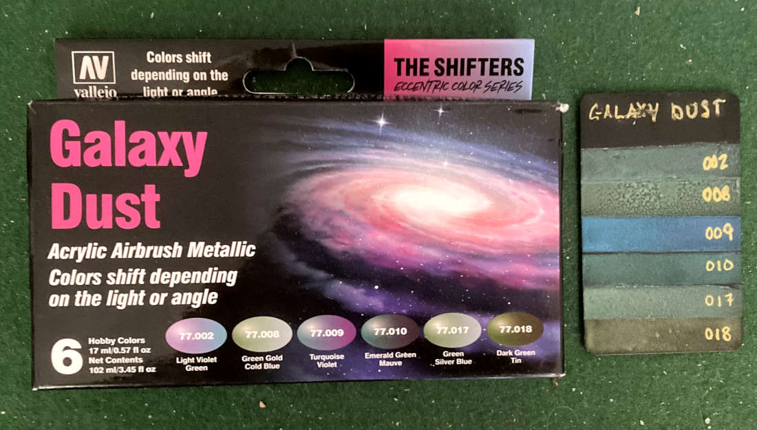 Vallejo Shifters - Galaxy Dust Colour Shifting Acrylic Paint Set