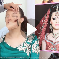 Vibrant And Bold Mehndi Occasional Bridal Makeup - Full Tutorial