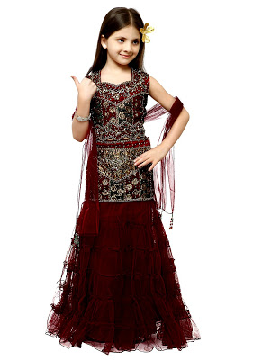 kids lehnga fashion