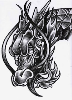 Best Beautiful Japanese Dragon Head Tattoo Designs 5