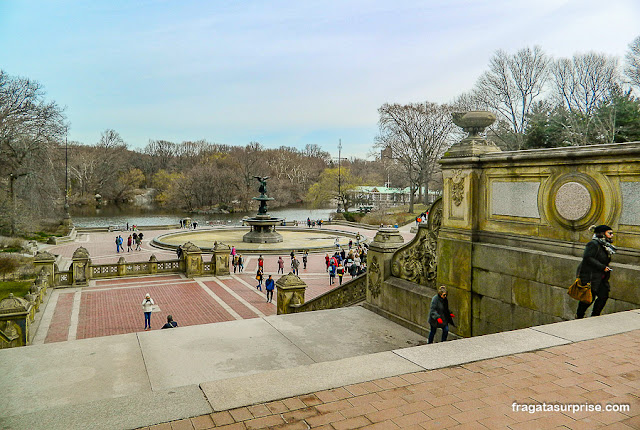 Terraço Bethesda, Central Park, Nova York