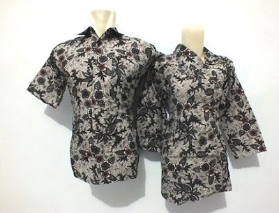 Atasan Batik Kombinasi Modern Elegan