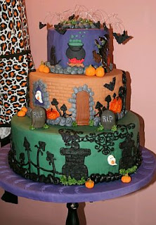 Cakes for Halloween Parties