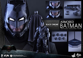 BvS: DoJ - 1/6th scale Armored Batman (Black Chrome Version)