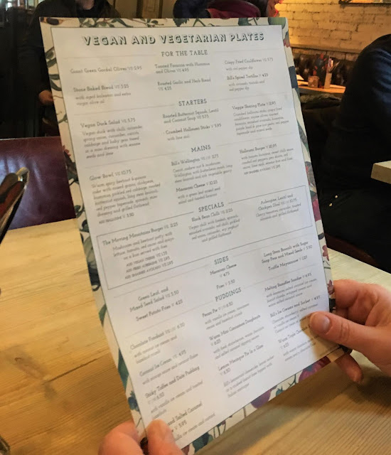 Restaurant Review: Veganuary at Bill’s Durham