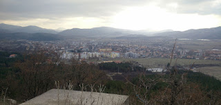 Looking across the valley