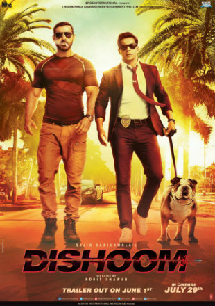 Dishoom 2016 Full Hindi Movie Download DVDRip 720p