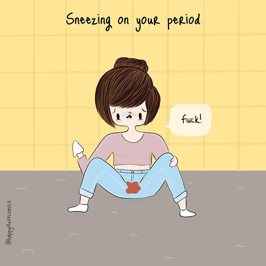 25 Common Issues Women Face Illustrated In Hilariously Honest Comics