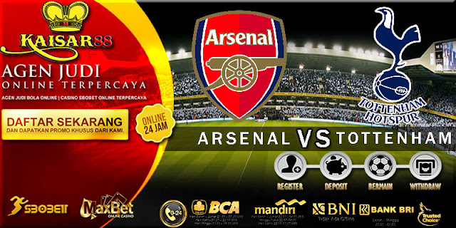 PREDIKSI TEBAK SKOR JITU LIGA INGGRIS ARSENAL VS TOTTENHAM HOTSPUR 18 NOVEMBER 2017